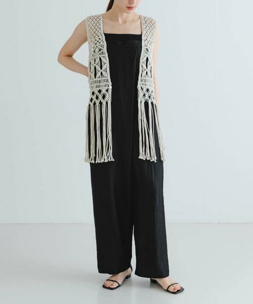 URBAN RESEARCH / アーバンリサーチ サロペット・オールインワン | ラップデザインベアオールインワン | 詳細6