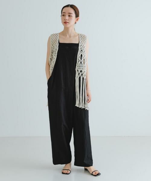 URBAN RESEARCH / アーバンリサーチ サロペット・オールインワン | ラップデザインベアオールインワン | 詳細7