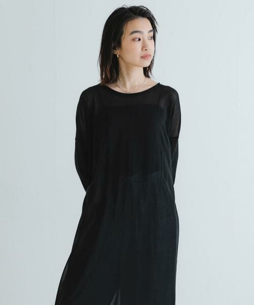 URBAN RESEARCH / アーバンリサーチ ワンピース | ルーズニットワンピース | 詳細15