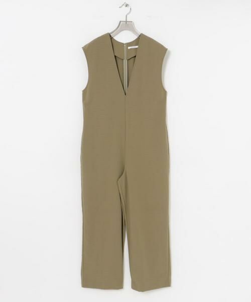 URBAN RESEARCH / アーバンリサーチ サロペット・オールインワン | 『2サイズ展開』リネンライク深Vネックオールインワン | 詳細14