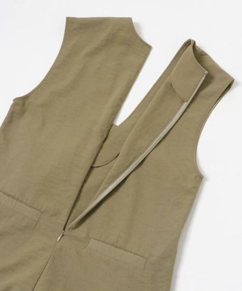 URBAN RESEARCH / アーバンリサーチ サロペット・オールインワン | 『2サイズ展開』リネンライク深Vネックオールインワン | 詳細17