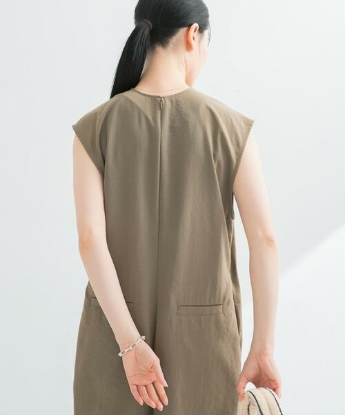 URBAN RESEARCH / アーバンリサーチ サロペット・オールインワン | 『2サイズ展開』リネンライク深Vネックオールインワン | 詳細2
