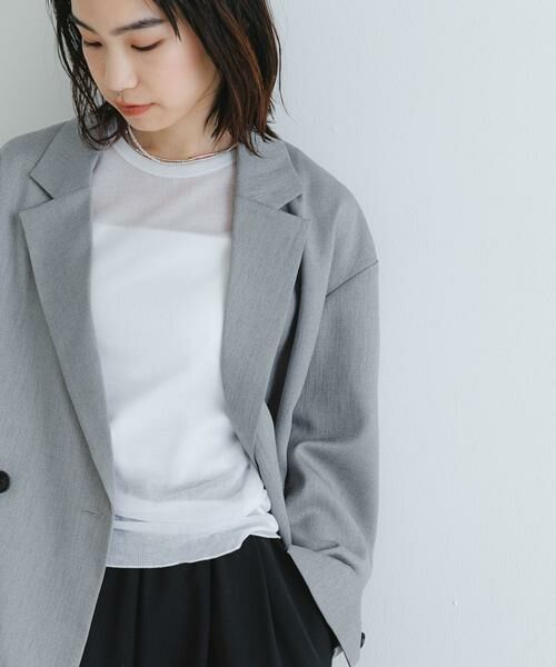 URBAN RESEARCH / アーバンリサーチ その他アウター | 『UVカット/吸水速乾/イージーケア』『UR TECH DRYLUXE』ツイードジャケット | 詳細1