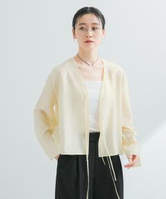 URBAN RESEARCH / アーバンリサーチ シャツ・ブラウス | フロントリボンシアージャケット