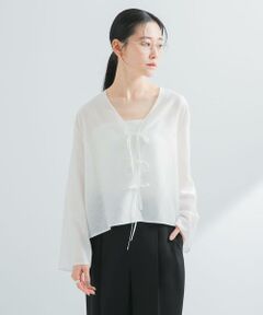 URBAN RESEARCH / アーバンリサーチ シャツ・ブラウス | フロントリボンシアージャケット