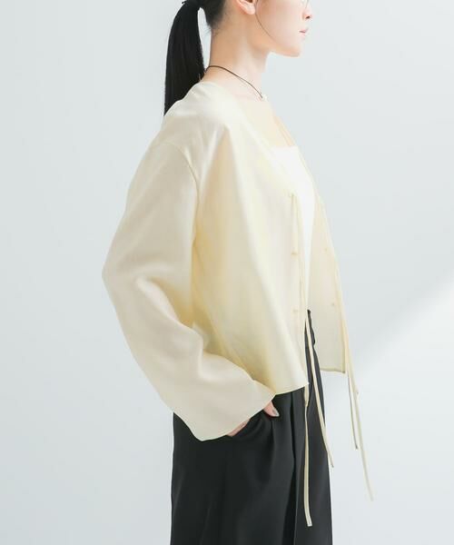 URBAN RESEARCH / アーバンリサーチ シャツ・ブラウス | フロントリボンシアージャケット | 詳細5