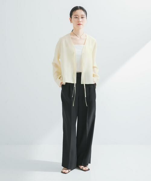 URBAN RESEARCH / アーバンリサーチ シャツ・ブラウス | フロントリボンシアージャケット | 詳細7