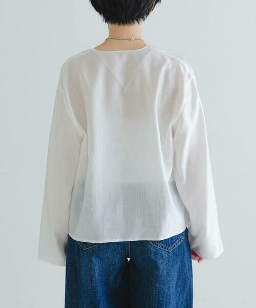 URBAN RESEARCH / アーバンリサーチ シャツ・ブラウス | フロントリボンシアージャケット | 詳細23