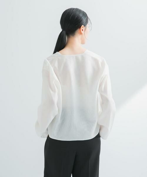 URBAN RESEARCH / アーバンリサーチ シャツ・ブラウス | フロントリボンシアージャケット | 詳細15