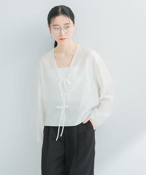 URBAN RESEARCH / アーバンリサーチ シャツ・ブラウス | フロントリボンシアージャケット | 詳細17