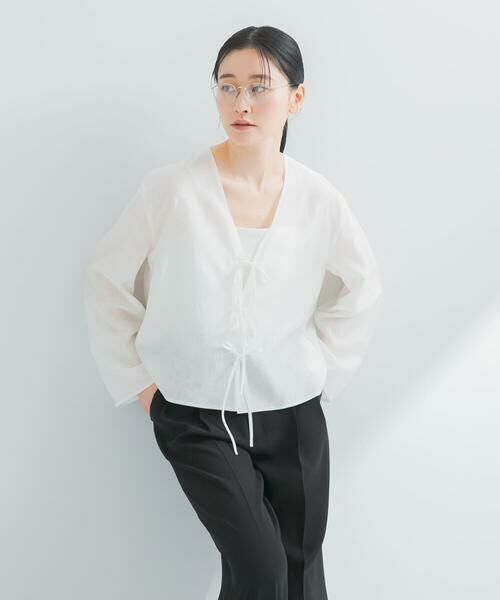 URBAN RESEARCH / アーバンリサーチ シャツ・ブラウス | フロントリボンシアージャケット | 詳細18