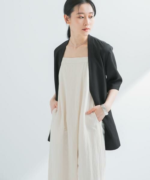 URBAN RESEARCH / アーバンリサーチ その他アウター | 『UVカット/吸水速乾/イージーケア』『UR TECH DRYLUXE』 ハーフスリーブジャケット | 詳細2