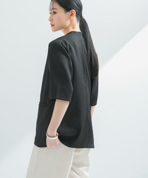 URBAN RESEARCH / アーバンリサーチ その他アウター | 『UVカット/吸水速乾/イージーケア』『UR TECH DRYLUXE』 ハーフスリーブジャケット | 詳細3