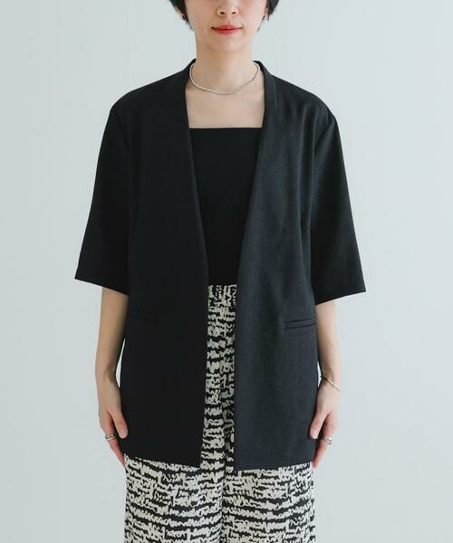 URBAN RESEARCH / アーバンリサーチ その他アウター | 『UVカット/吸水速乾/イージーケア』『UR TECH DRYLUXE』 ハーフスリーブジャケット | 詳細8