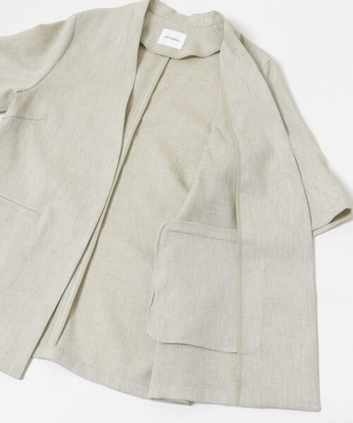 URBAN RESEARCH / アーバンリサーチ その他アウター | 『UVカット/吸水速乾/イージーケア』『UR TECH DRYLUXE』 ハーフスリーブジャケット | 詳細23