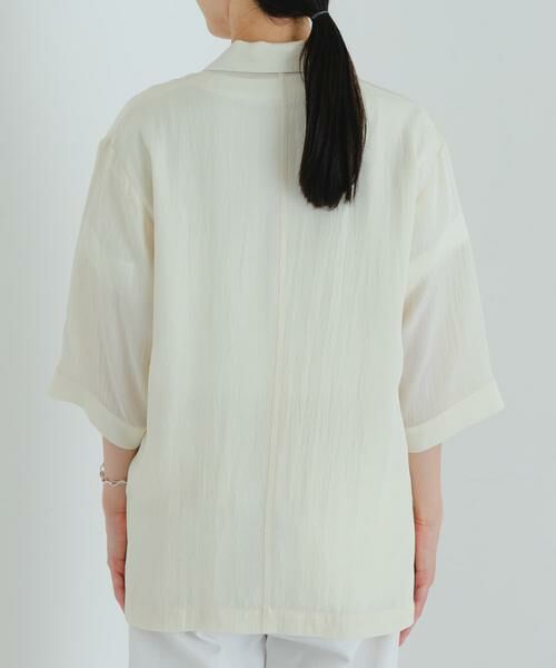 URBAN RESEARCH / アーバンリサーチ その他アウター | 『接触冷感』Naiaアセテートハーフスリーブジャケット | 詳細10