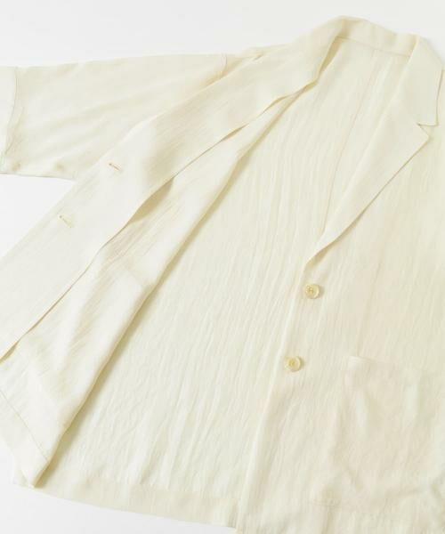 URBAN RESEARCH / アーバンリサーチ その他アウター | 『接触冷感』Naiaアセテートハーフスリーブジャケット | 詳細12