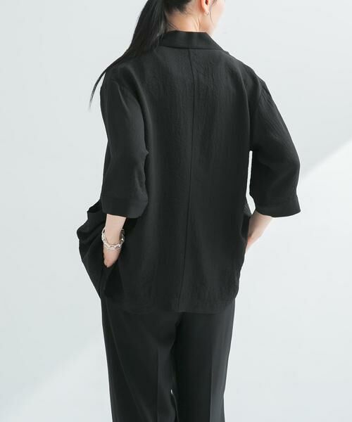 URBAN RESEARCH / アーバンリサーチ その他アウター | 『接触冷感』Naiaアセテートハーフスリーブジャケット | 詳細20