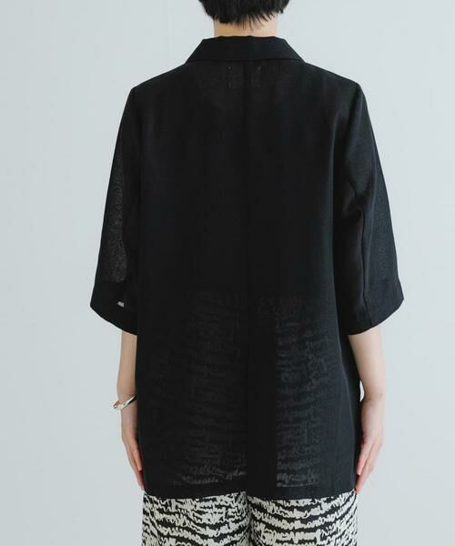 URBAN RESEARCH / アーバンリサーチ その他アウター | 『イージーケア』シアーメッシュハーフスリーブジャケット | 詳細10
