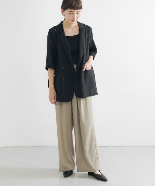 URBAN RESEARCH / アーバンリサーチ その他アウター | 『イージーケア』シアーメッシュハーフスリーブジャケット | 詳細2