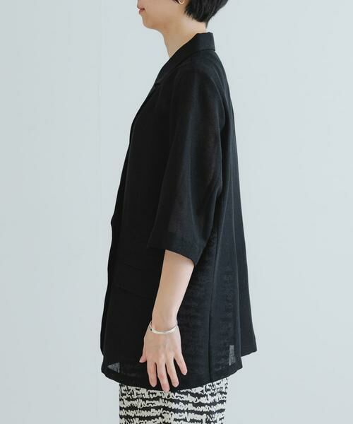 URBAN RESEARCH / アーバンリサーチ その他アウター | 『イージーケア』シアーメッシュハーフスリーブジャケット | 詳細9