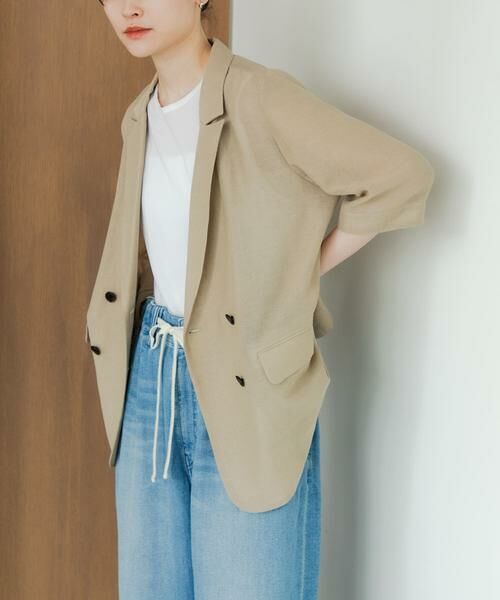 URBAN RESEARCH / アーバンリサーチ その他アウター | 『イージーケア』シアーメッシュハーフスリーブジャケット | 詳細16