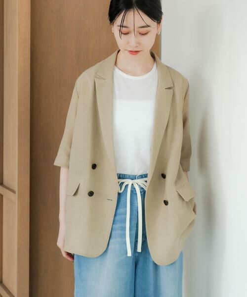 URBAN RESEARCH / アーバンリサーチ その他アウター | 『イージーケア』シアーメッシュハーフスリーブジャケット | 詳細17