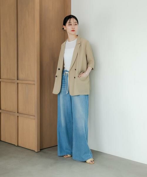 URBAN RESEARCH / アーバンリサーチ その他アウター | 『イージーケア』シアーメッシュハーフスリーブジャケット | 詳細21