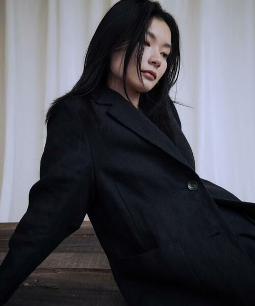 URBAN RESEARCH / アーバンリサーチ その他アウター | new basic　リネンテーラードジャケット | 詳細2