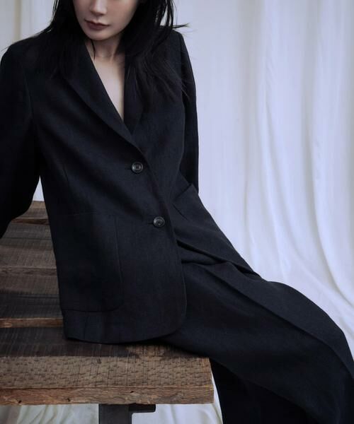 URBAN RESEARCH / アーバンリサーチ その他アウター | new basic　リネンテーラードジャケット | 詳細3