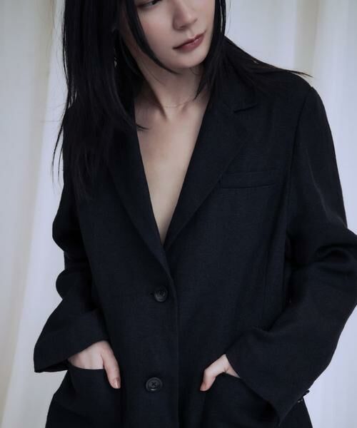 URBAN RESEARCH / アーバンリサーチ その他アウター | new basic　リネンテーラードジャケット | 詳細4