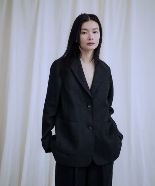 URBAN RESEARCH / アーバンリサーチ その他アウター | new basic　リネンテーラードジャケット | 詳細5