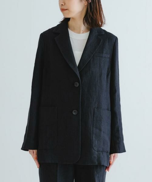 URBAN RESEARCH / アーバンリサーチ その他アウター | new basic　リネンテーラードジャケット | 詳細8