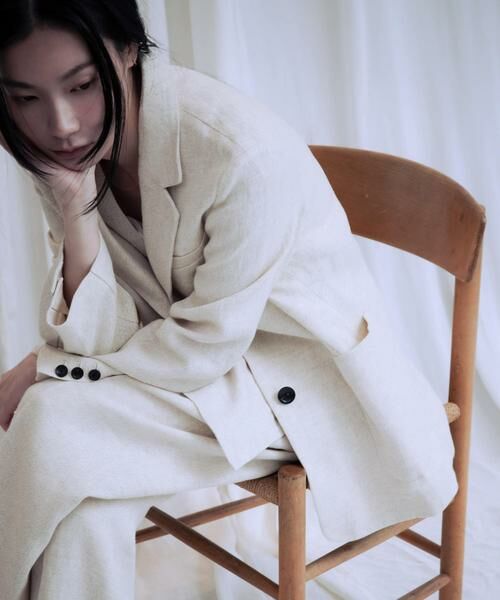 URBAN RESEARCH / アーバンリサーチ その他アウター | new basic　リネンテーラードジャケット | 詳細18