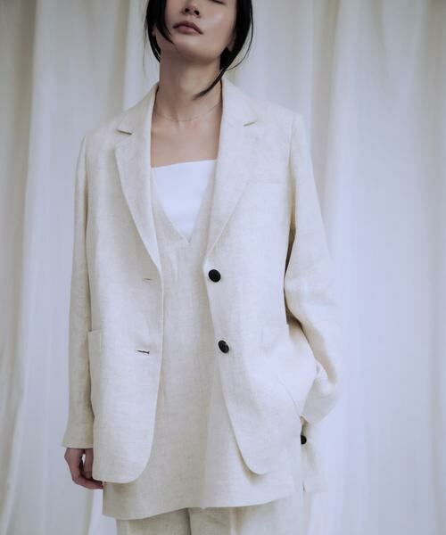 URBAN RESEARCH / アーバンリサーチ その他アウター | new basic　リネンテーラードジャケット | 詳細19