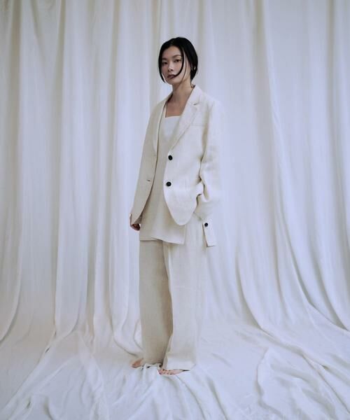 URBAN RESEARCH / アーバンリサーチ その他アウター | new basic　リネンテーラードジャケット | 詳細24