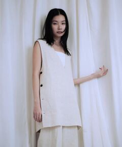 URBAN RESEARCH / アーバンリサーチ ベスト | new basic　リネンチュニックベスト