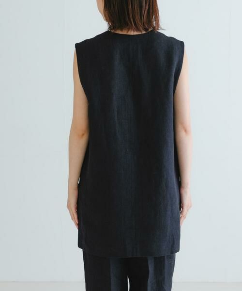 URBAN RESEARCH / アーバンリサーチ ベスト | new basic　リネンチュニックベスト | 詳細10