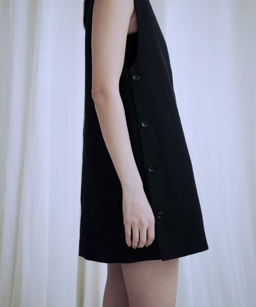 URBAN RESEARCH / アーバンリサーチ ベスト | new basic　リネンチュニックベスト | 詳細2