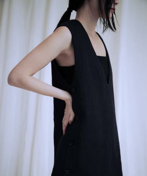URBAN RESEARCH / アーバンリサーチ ベスト | new basic　リネンチュニックベスト | 詳細3