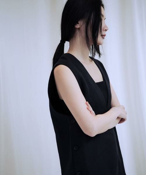 URBAN RESEARCH / アーバンリサーチ ベスト | new basic　リネンチュニックベスト | 詳細4