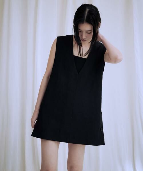 URBAN RESEARCH / アーバンリサーチ ベスト | new basic　リネンチュニックベスト | 詳細5