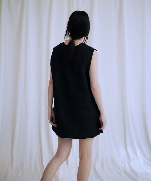 URBAN RESEARCH / アーバンリサーチ ベスト | new basic　リネンチュニックベスト | 詳細6