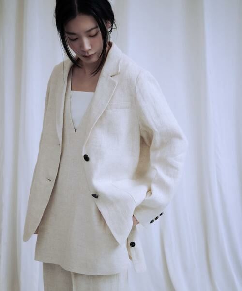 URBAN RESEARCH / アーバンリサーチ ベスト | new basic　リネンチュニックベスト | 詳細21