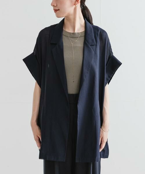 URBAN RESEARCH / アーバンリサーチ その他アウター | シアーハーフスリーブジャケット | 詳細8