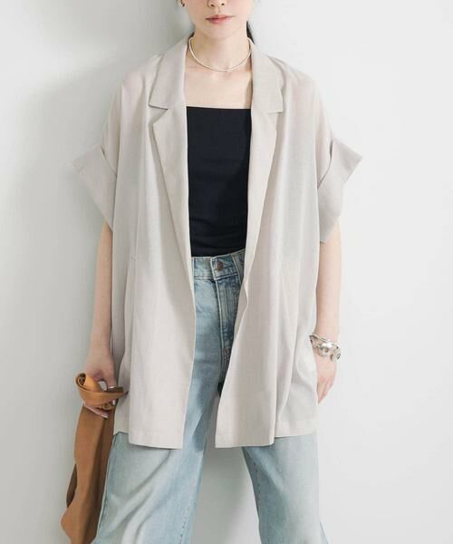 URBAN RESEARCH / アーバンリサーチ その他アウター | シアーハーフスリーブジャケット | 詳細26