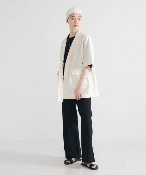 URBAN RESEARCH / アーバンリサーチ その他アウター | コットンハーフスリーブジャケット | 詳細7