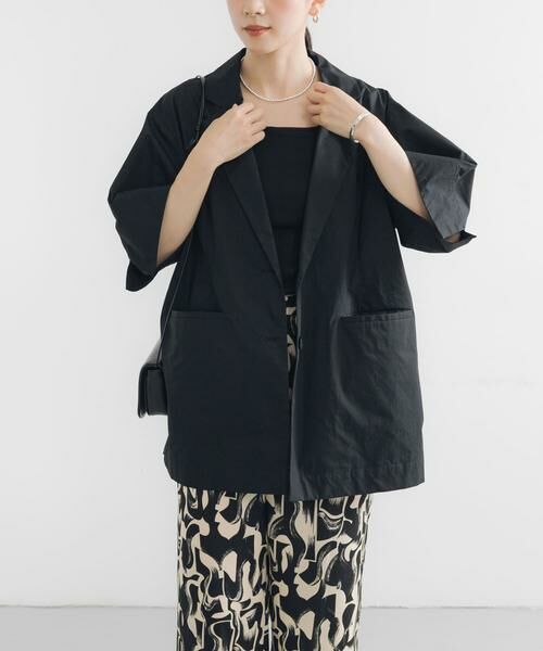URBAN RESEARCH / アーバンリサーチ その他アウター | コットンハーフスリーブジャケット | 詳細14