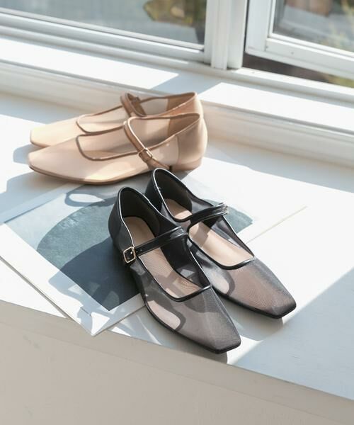 URBAN RESEARCH / アーバンリサーチ パンプス | シアーメリージェーンフラットシューズ | 詳細8