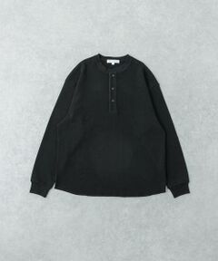 URBAN RESEARCH / アーバンリサーチ Tシャツ | 『UR TECH』度詰めワッフルヘンリーロングスリーブ